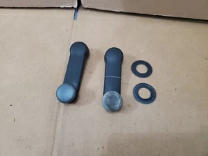 1987-1993 Ford Mustang OEM window crank handles 87 88 89 90 91 92 93 - Picture 1 of 2