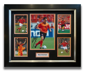 MARC OVERMARS HAND SIGNED FRAMED PHOTO DISPLAY - HOLLAND AUTOGRAPH 2. - Picture 1 of 1