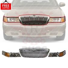For 1998-2002 Mercury Grand Marquis Front Grille Headlight Park signal Light 5PC
