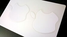 2x Small White Genuine Apple Logo Sticker - iPhone / iPad / iMac