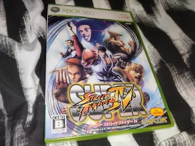 Super Street Fighter 4 IV 360 CAPCOM Microsoft Xbox360 From Japan - Image 1 of 4