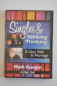 4 DVD Set - Singles & Stinking Thinking A Clear Path To Marriage Mark Gungor NEW - Picture 1 of 2