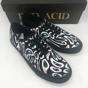 New UNIF x Bad Acid Eyeballs Sneakers - Size 10.5 - Picture 1 of 6