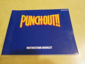 NINTENDO NES BOOKLET FOR NES GAME PUNCH OUT  - Picture 1 of 1