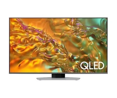 TV 50" SAMSUNG QE50Q80DAT QLED Q80D 4K ULTRA HD SMART WIFI HDMI USB SILVER NO 8K - Immagine 1 di 4