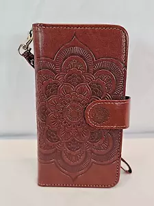 Asuwish Phone Case for Samsung Galaxy Note 20 5G Wallet Flower - Picture 1 of 15
