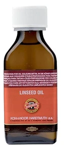 Artists Linseed Oil by Koh-I-Noor : Large 900ml Bottle : Extra Value - Picture 1 of 1