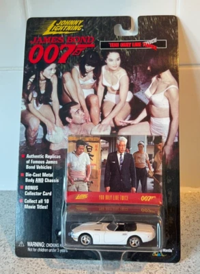 1998 Johnny Lightning 1/64 James Bond Toyota 2000 gt You Only live twice 26109 Foto 1 de 4