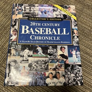 20th CENTURY BASEBALL CHRONICLE 1993 UPDATED VERSION COLLECTORS EDITION Vintage