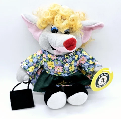 Oakland A's Athletics Vintage Stella Stomper Mother's Day Game Day SGA 6" Plush Cover