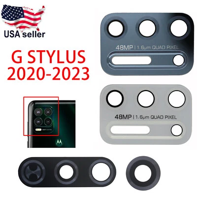 Cubierta de lente de cámara trasera OEM para Motorola Moto G Stylus 4G/5G 2020-2023 Foto 1 de 4