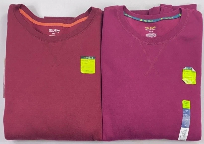 Sudadera cálida ultrasuave polar grande y alta Tek Gear para hombre nueva sin etiquetas Foto 1 de 1