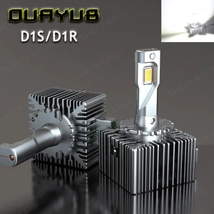 For Chevy Camaro 2010-2013 2pcs D1S LED Headlight Hi/Low Beam Bulbs 6000k White - Picture 1 of 13
