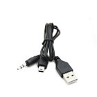 Charging Cable For GPS USB to Mini USB Pin to 3.5mm AUX MP3 Speaker