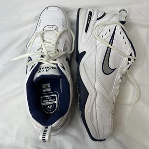Nike Air Monarch IV White Shoes Sneakers Men Size 12 - Picture 1 of 12