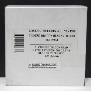 Armeen in Plastik 5861 54mm 1:32 Boxeraufstand Chinese Dragon Head Artillery - Bild 1 von 2