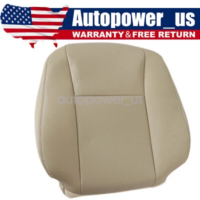 Cubierta de asiento de cuero tostado para Lexus LS460 LS600h 2007 a 2012 Foto 1 de 4