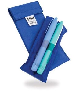 Frio Insulin Duo Cooling Travel Wallet Blue