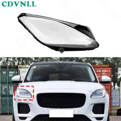 Cubierta de lente de faro derecho para Jaguar E-Pace 2018-2023 pantalla carcasa sello pegamento Foto 1 de 4
