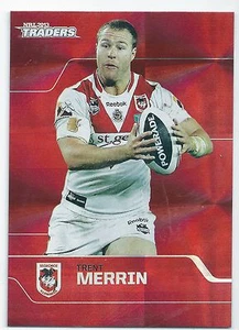 2013 NRL Traders Parallel PS150 Trent MERRIN St George Illawarra Dragons - Picture 1 of 1