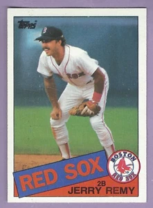 1985 Topps #761, Jerry Remy, NM, spd, rough cut - Bild 1 von 2