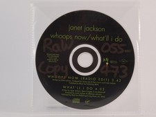 JANET JACKSON WHOOPS NOW/WHAT'LL I DO (Y1) 2 Track Promo CD Single Pl