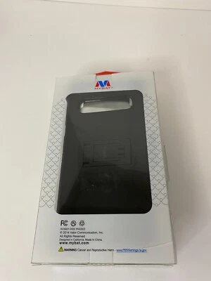 Mybat For Samsung Galaxy S10 5G Black Kinetic Hard Hybrid Case w/ Screen Protect - Image 1 of 3