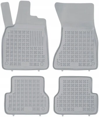 REZAWPLAST Floor Mats for Audi A6 C7 S6 RS6 2012-2018 All Weather Car Mats Gray - Imagem 1 de 4