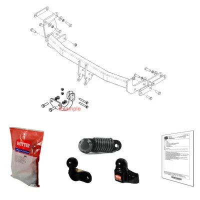 Witter Towbar for Kia Optima Estate (SW) 2016-2019 - Flange Tow Bar - Изображение 1 из 4