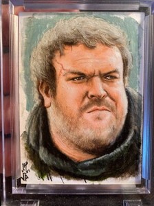 GAME OF THRONES HODOR KRISTIAN NAIRN ARTIST SKETCH CARD JASON POTRATZ JACK HAI