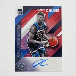 2019 Donruss Optic Signature Series Choice Prizm Jarrett Culver Rookie Auto RC - Picture 1 of 2