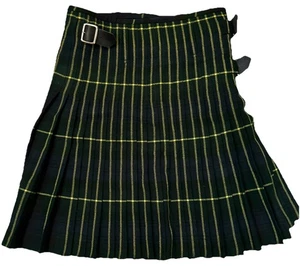 Stillwater Kilts 32 grün blau gold Tartan 3 Schnallen Schottland Größe auf Fotos - Bild 1 von 12