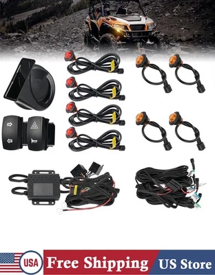 UTV Turn Signal Kit Street Legal Kit Can-Am Maverick X3 MAX Defender Commander - Изображение 1 из 4