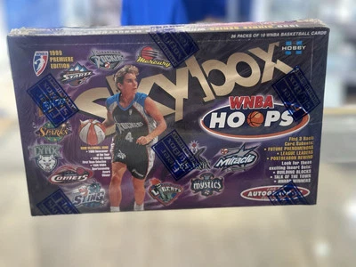 Fleer Skybox WNBA HOOPS 1999 PREMIERE Edition Factory Sealed HOBBY BOX 36 packs! - Image 1 of 2