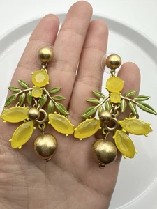 J.Crew Ohrringe Zitronenbaum goldfarben - Bild 1 von 6