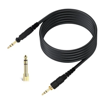 Replacement 3.5mm Audios Cable For EAH DJ1200 Headphone Cord 6.35mm Adapter - Image 1 of 4