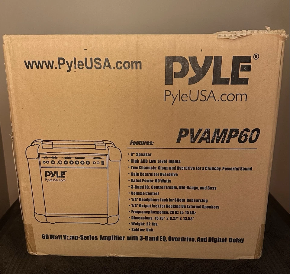 Pyle PVAMP60 Guitar Amplifier