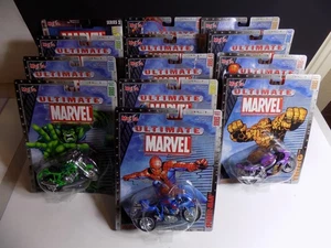 Maisto Marvel Ultimate Motorcycles Die-Cast komplette Serie 1 mit Bonus - Bild 1 von 16