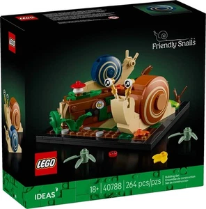 LEGO 40788 IDEAS Friendly Snails Simpatiche Chiocciole Nuovo - Imagen 1 de 1