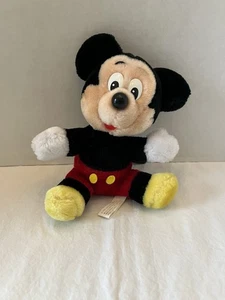 Vintage Disneyland 1980’s Small Mickey Mouse Plush Stuffed Animal - Picture 1 of 3