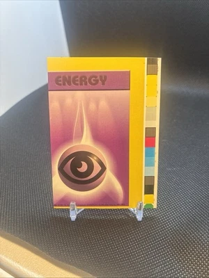 🔥 POKEMON NFC MISCUT BASE SET 1995 PSYCHIC ENERGY COLOR BAR 🔥 - Image 1 of 2