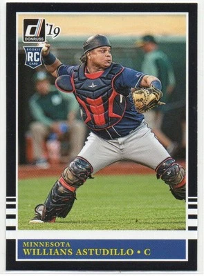 Willians Astudillo 2019 Donruss Retro #241  RC  Rookie Card  Minnesota Twins - Image 1 of 2