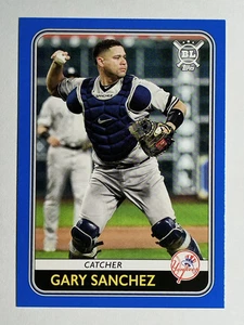 2020 Topps Big League Blue #153 Gary Sanchez - Picture 1 of 2