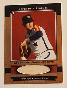 2001 Upper Deck Legends Game Used Jersey Nolan Ryan #J-NR Astros - Bild 1 von 2
