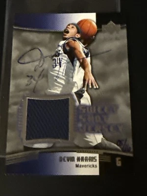 Camiseta 2004 UD Sweet Shot Devin Harris #SSJ-DE autografada /16 - Imagem 1 de 4