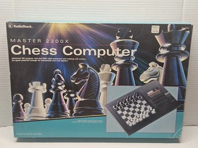 Computadora de ajedrez sensorial Radioshack - Master 2200X probada funcionando completa Foto 1 de 4