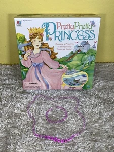 VTG 1999 Pretty Pretty Princess Game Replacement Part Purple Necklace Bracelet - Picture 1 of 2
