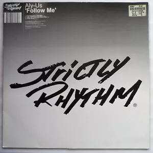 ALY-US - FOLLOW ME 12" VINYL 2002 STRICTLY RHYTHM SRUK1205 *VG+/G+* - Picture 1 of 4