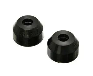 Energy Round Tie Rod End Dust Boot (Set of 2 BLACK) FOR Jeep Cherokee & Wrangler - Picture 1 of 2