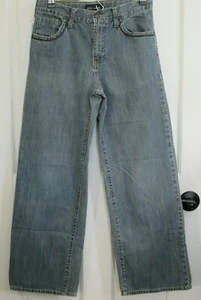 Old Navy Boys Size 16 Distressed Straight Leg Jeans 27x28 Cotton 67-21193 - Picture 1 of 8